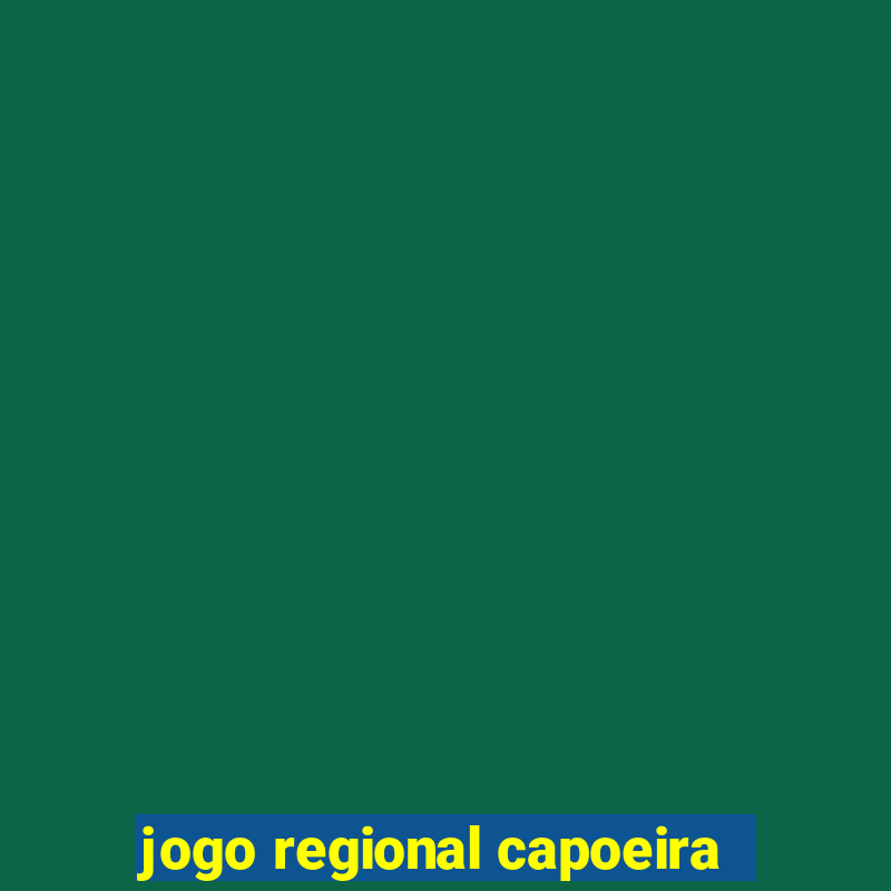 jogo regional capoeira